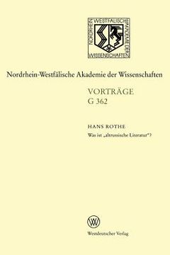 portada Was Ist "Altrussische Literatur"? (in German)