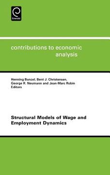portada structural models of wage and employment dynamics (en Inglés)