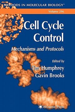 portada cell cycle control: mechanisms and protocols (en Inglés)