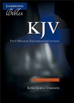 portada Kjv Pitt Minion Reference Edition Kj446: X Brown Goatskin 