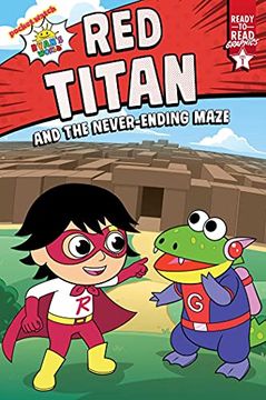 portada Red Titan and the Never-Ending Maze: Ready-To-Read Graphics Level 1 (Ryan'S World: Ready-To-Read Graphics, Level 1) (en Inglés)