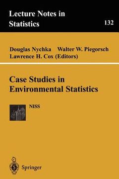 portada case studies in environmental statistics (en Inglés)