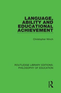 portada Language, Ability and Educational Achievement (in English)