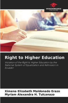 portada Right to Higher Education (en Inglés)