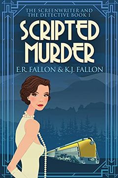 portada Scripted Murder: Large Print Edition (1) (The Screenwriter and the Detective) (en Inglés)