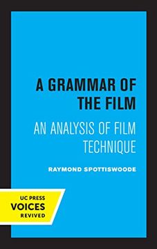 portada A Grammar of the Film: An Analysis of Film Technique (en Inglés)