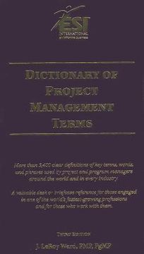 portada Dictionary of Project Management Terms