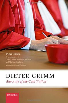 portada Dieter Grimm: Advocate of the Constitution (in English)