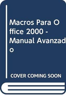 portada Macros Para Office 2000 - Manual Avanzado (Spanish Edition)
