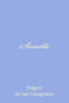 portada Sonetti (in Italian)