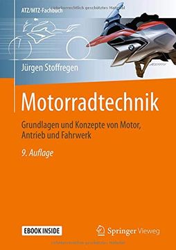 portada Motorradtechnik: Grundlagen und Konzepte von Motor, Antrieb und Fahrwerk (Atz (en Alemán)