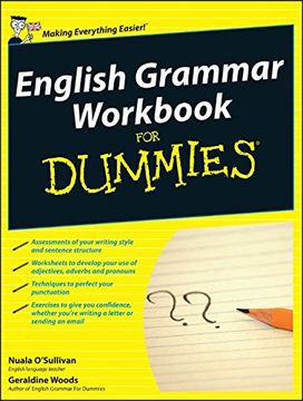 portada English Grammar Workbook for Dummies (in English)