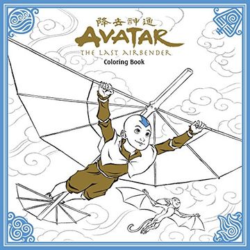 portada Avatar: The Last Airbender Coloring Book (en Inglés)