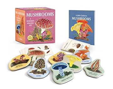 portada Mushrooms: A Wooden Magnet set (This is a Book for People who Love) (en Inglés)