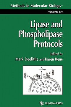 portada lipase and phospholipase protocols (en Inglés)