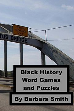 portada Black History Word Games and Puzzles (en Inglés)