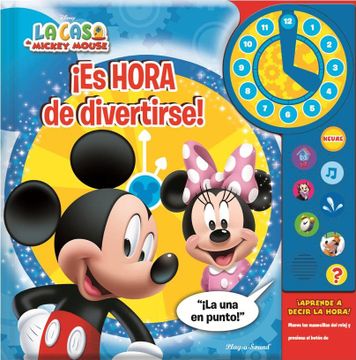 portada Mickey y Minnie Mouse Clock: Es Hora de Divertirse (Clock md)