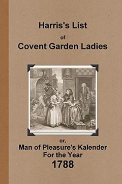 portada Harris's List of Covent Garden Ladies 1788 (en Inglés)
