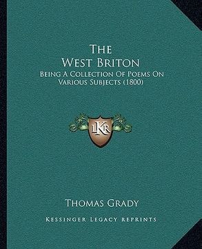 portada the west briton: being a collection of poems on various subjects (1800) (in English)