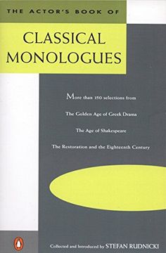 portada The Actor's Book of Classical Monologues (en Inglés)