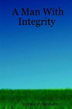 portada a man with integrity (en Inglés)