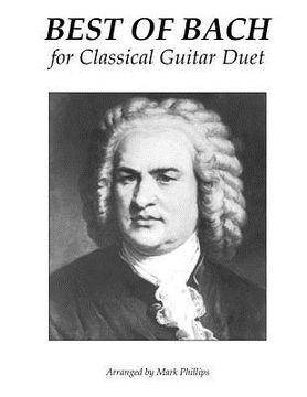portada Best of Bach for Classical Guitar Duet (en Inglés)