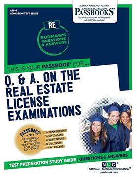 portada Q. & a. On the Real Estate License Examinations (Re) (en Inglés)