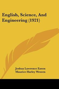 portada english, science, and engineering (1921) (en Inglés)