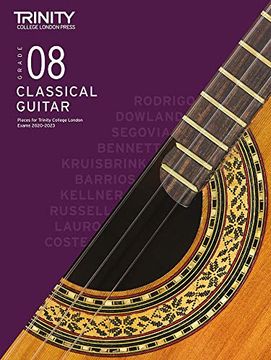 portada Trinity College London Classical Guitar Exam Pieces 2020-2023: Grade 8 