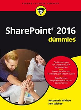 portada Sharepoint 2016 für Dummies (en Alemán)