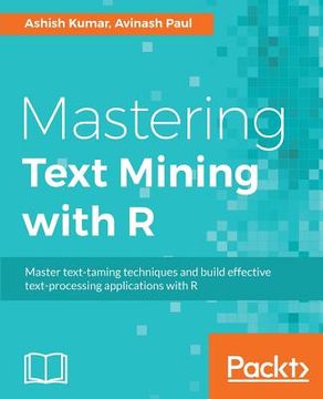 portada Mastering Text Mining With R (in English)