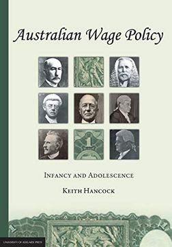 portada Australian Wage Policy: Infancy and Adolescence (en Inglés)