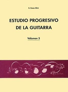 portada Estudio Progresivo de la Guitarra Vol. 3 (in Spanish)