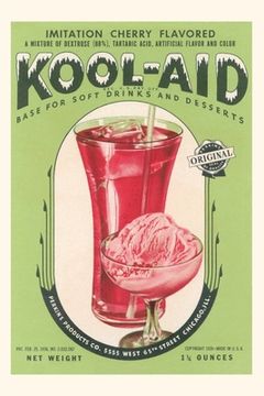 portada Vintage Journal Cherry Kool-Aid Packet (en Inglés)
