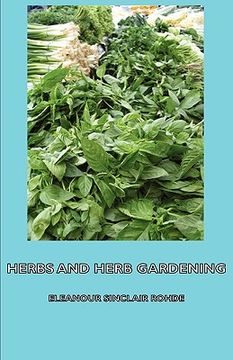 portada herbs and herb gardening (en Inglés)
