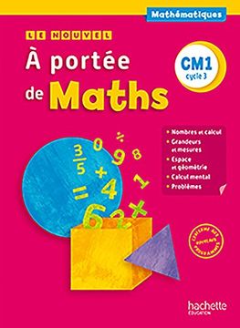 portada Le Nouvel a Portée de Maths cm1 - Livre Élève - ed. 2016