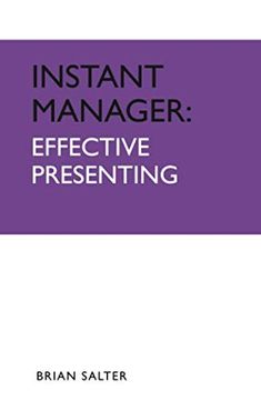 portada Instant Manager: Effective Presenting (in English)