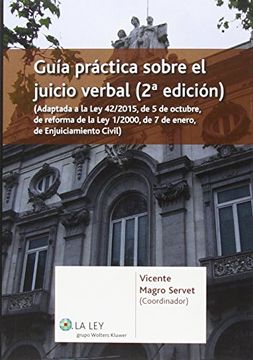portada Guía práctica sobre el juicio verbal (2.ª edición)