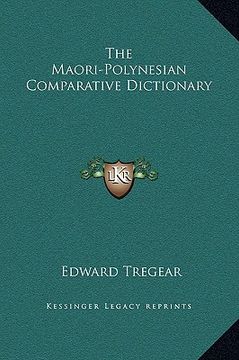 portada the maori-polynesian comparative dictionary