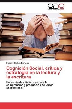 portada cognici n social, cr tica y estrategia en la lectura y la escritura (in English)