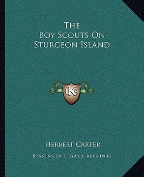 portada the boy scouts on sturgeon island