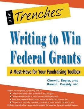 portada Writing to Win Federal Grants: A Must-Have for Your Fundraising Toolbox