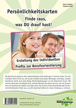 portada Persönlichkeitskarten "Finde Raus, was du Drauf Hast! "F (in German)