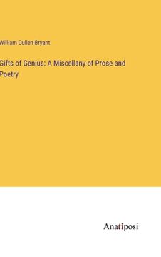 portada Gifts of Genius: A Miscellany of Prose and Poetry