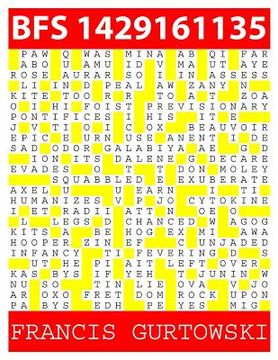 portada Bfs 1429161135: A BFS Puzzle (en Inglés)