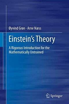 portada Einstein'S Theory: A Rigorous Introduction for the Mathematically Untrained (en Inglés)