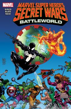 portada Marvel Super Heroes Secret Wars: Battleworld (en Inglés)