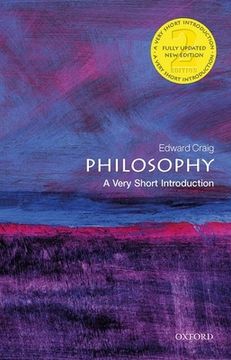 portada Philosophy: A Very Short Introduction