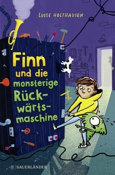 portada Finn und die Monsterige Rückwärtsmaschine (in German)