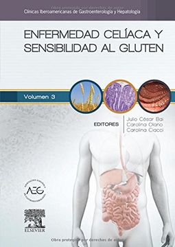 portada Enfermedad celiaca y sensibilidad al gluten (Spanish Edition)